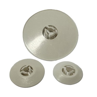 3 Stück Spule Pin Kappe Nähspule Kappe Kunststoff Nähteil weiß Spule Pin für