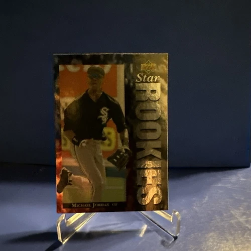 Michael Jordan 1994 Upper Deck Star Rookies  Chicago White Sox Rookie Card (#19)