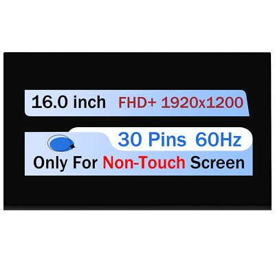 18010-16011500 16'' FHD+ For ASUS Vivobook 16X K6602ZE LCD Non-Touch Screen 30Pin