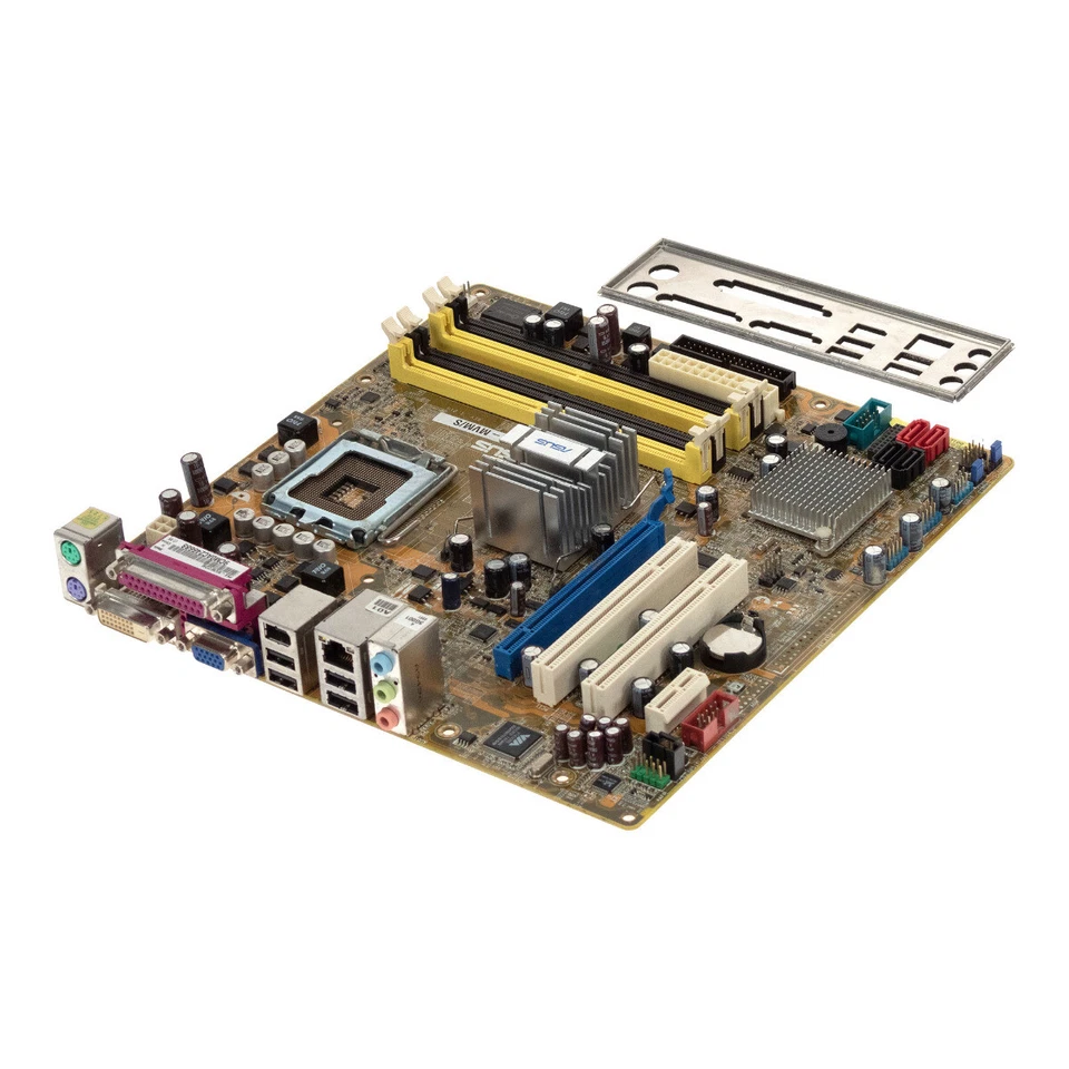 Placa Base ASUS P5K-MVM/S SOCKET 775 DDR2 PCI-E PCI - Imagen 2 de 3