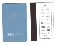 IHG Hotels & Resorts Hotel Key Card