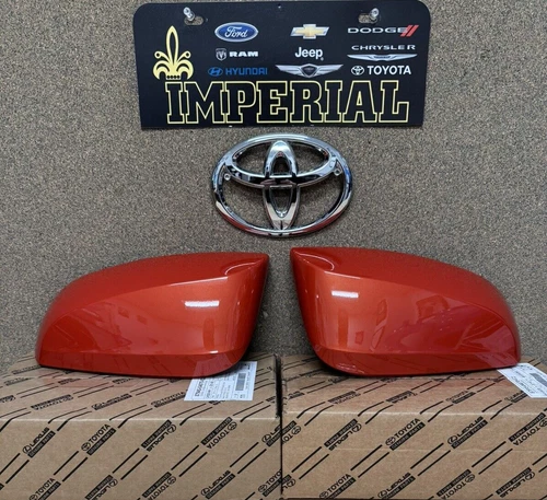 2016-2018 TOYOTA TACOMA 4X0 INFERNO MIRROR COVERS W/TS LEFT & RIGHT GENUINE OEM