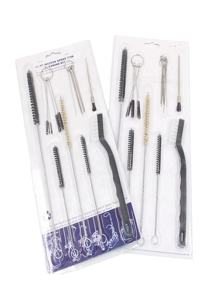 Paint Gun Cleaning Washing Brushes Spray Gun Cleaning Tool Set Brush eBay