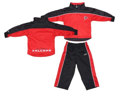 NWT Atlanta Falcons NFL Reebok Toddlers 2-Piece Tricot Tracksuit