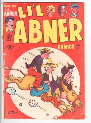 Lil Abner 62 GD/VG Harvey Enterprises Golden Age Comics *SA