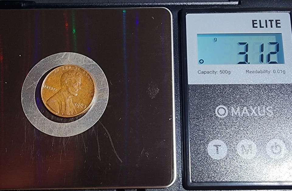 1964 No Mint Mark " L" On Rim Rare Error Coin - Image 3 of 4