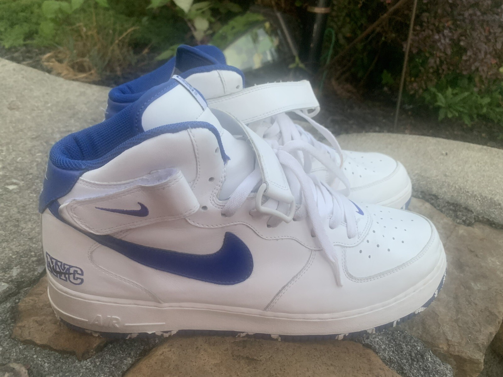 Nike Shoes air Force 1 NYC 306352-147 Size 13M/47.5 White Leather ECU | eBay