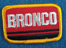 NOS 70s Vintage Original Ford Bronco 3" Patch 4X4 Offroad Truck Authentic Retro