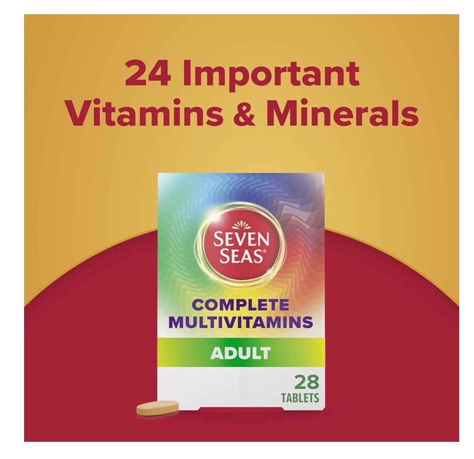 Seven Seas Complete Multivitamins Adult With Vitamin C eBay