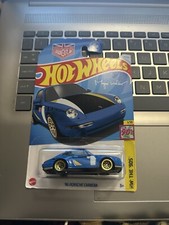 Hot Wheels 96 Porsche Carrera Blue 174 Mainline 2024 Case K Fast Shipping 