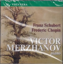 Victor Merzhanov, pianiste joue Schubert et Chopin. CD neuf + 1 deuxième offert