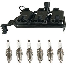 Ignition Coil & 6X Spark Plugs for 2.7L Hyundai Tucson Kia Sportage UF498