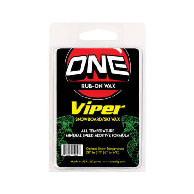 One MFG Viper Rub-On Universal Conditions Mineral Speed Additive Wax