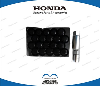 MUGEN Honda Civic FK8 Type-R Radmutter & Kontermutter Set schwarz 5H 08181-XG...