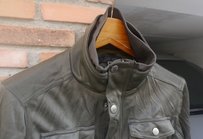 In The Attic Rockers Garment Japan Green Wrinkle Jacket Sz M | eBay