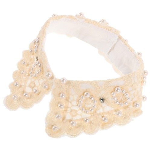 Fake Collar Decoration Beaded Choker Detachable Collars for Women