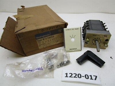 New Westinghouse Momentary Rotary Switch 505A715G01 Type W-2