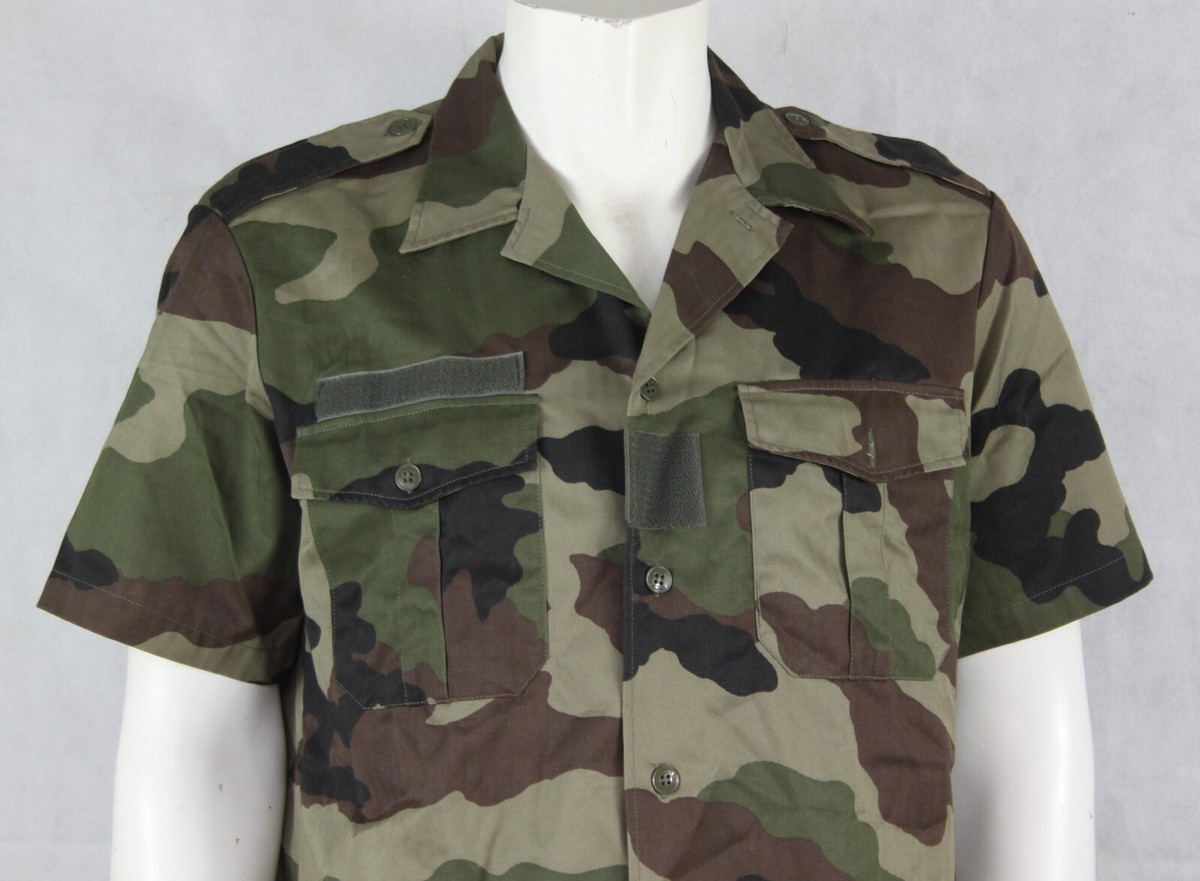 トップス 1950s French Army Field Officer Shirt 1950s French Army Field Shirt, M47 Deadstock, Size M to XL