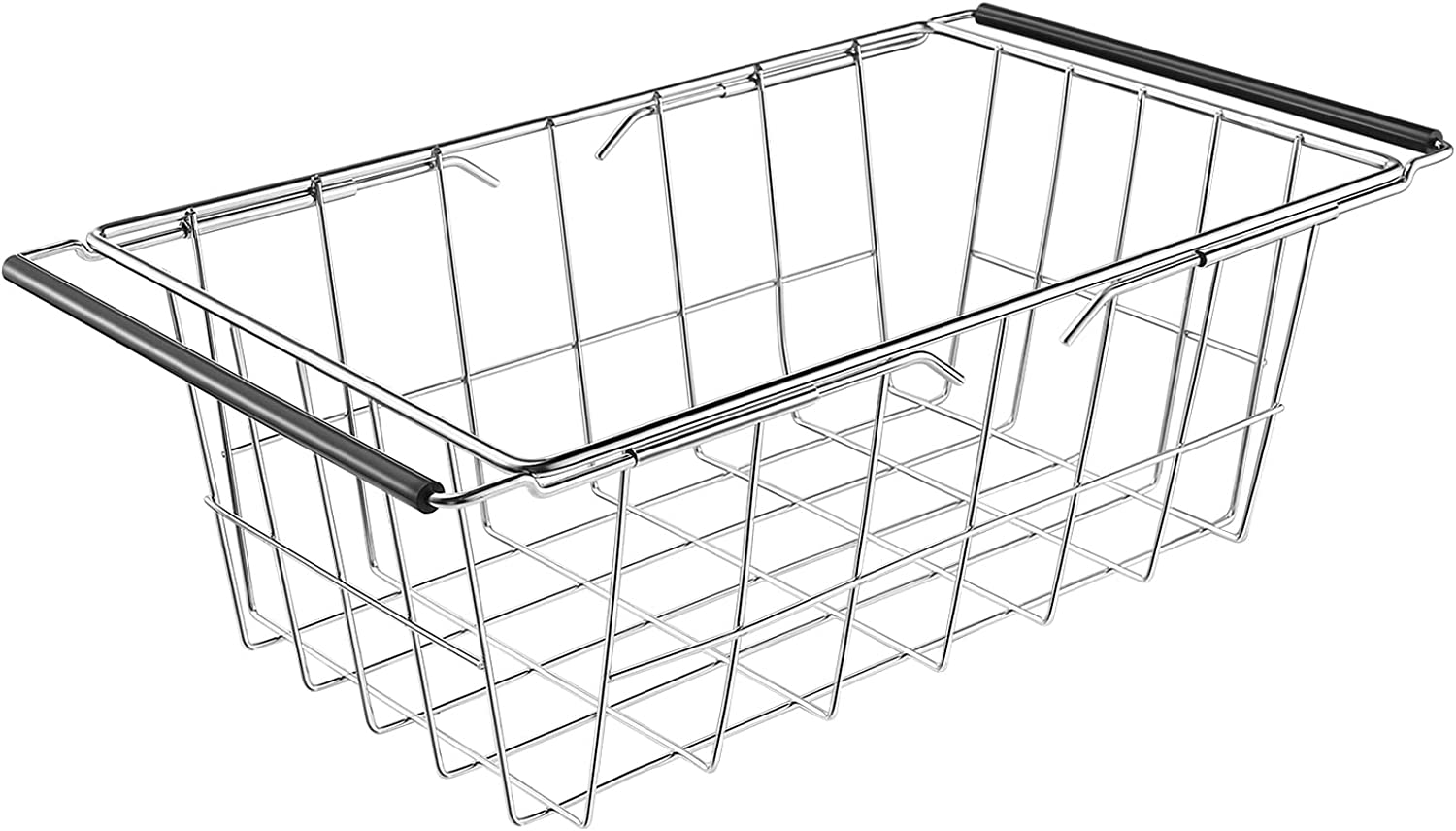 Chest Freezer Organizer Bin Expandable Deep Freezer Wire Basket Storage