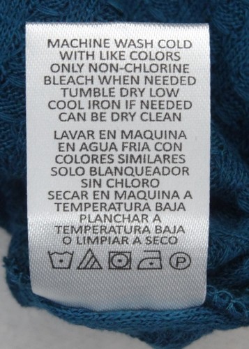 Chaser Waffle Hoodie Pullover Teal Blue Long Sleeve Thermal Knit Women's Size XS - Picture 18 of 20