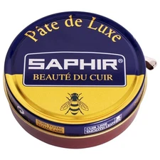 SAPHIR Beaute du Cuir Wax Shoe Polish Leather Boot Paste Shine Pate De Luxe 50ml