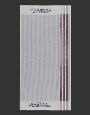 Serviette Caddie Golf Scotty Cameron Vintage Masters 2024 – Vert/Blanc – Édition Limitée ÉPUISÉE