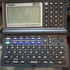 Casio SF-5780 Business Organizer Scheduling System. Excellent Condition Works