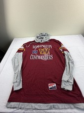 Washington Commanders New Era Team Apparel Jersey Hoodie Sweatshirt Sz XL Mens