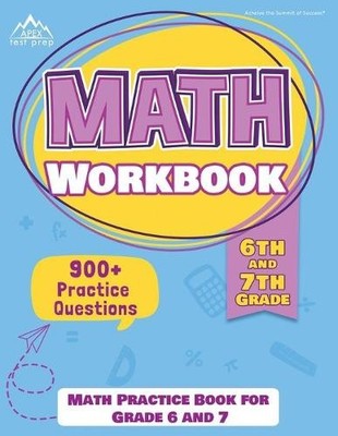 6th and 7th Grade Math Workbook (Taschenbuch) (US IMPORT)