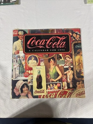 VINTAGE COCA COLA CALENDAR 1996 NEW READ