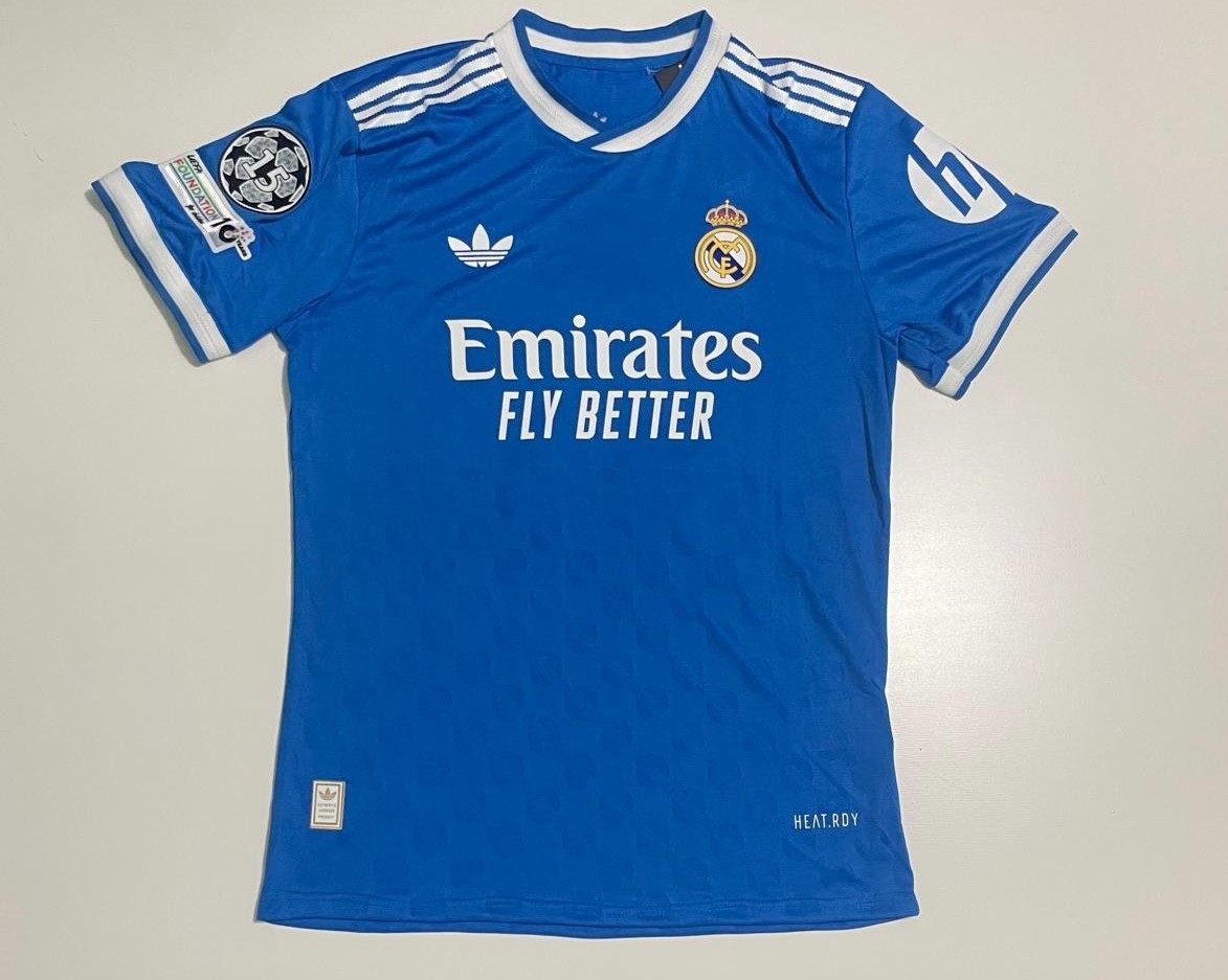 25/26 Real Madrid Third Jersey - Mbappe #10 - Player Version