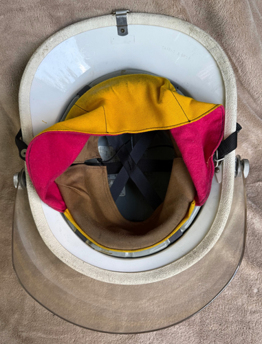 Cairns Authentic Firefighter Helmet - Jackson Twp. Canton, OH Area - White - Picture 6 of 6
