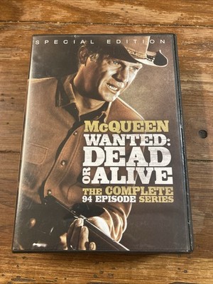 Wanted: Dead or Alive The Complete Series (94 Episodes, 12 DVD Set) McQueen
