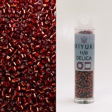 Miyuki Delica 11/0 S/L Burnt Orange Dyed DB603 7.2g Tube