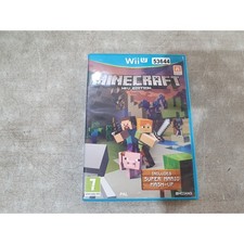 Minecraft Nintendo Wii U Edition 2015 Mojang Survival & Sandbox Video Game - CIB