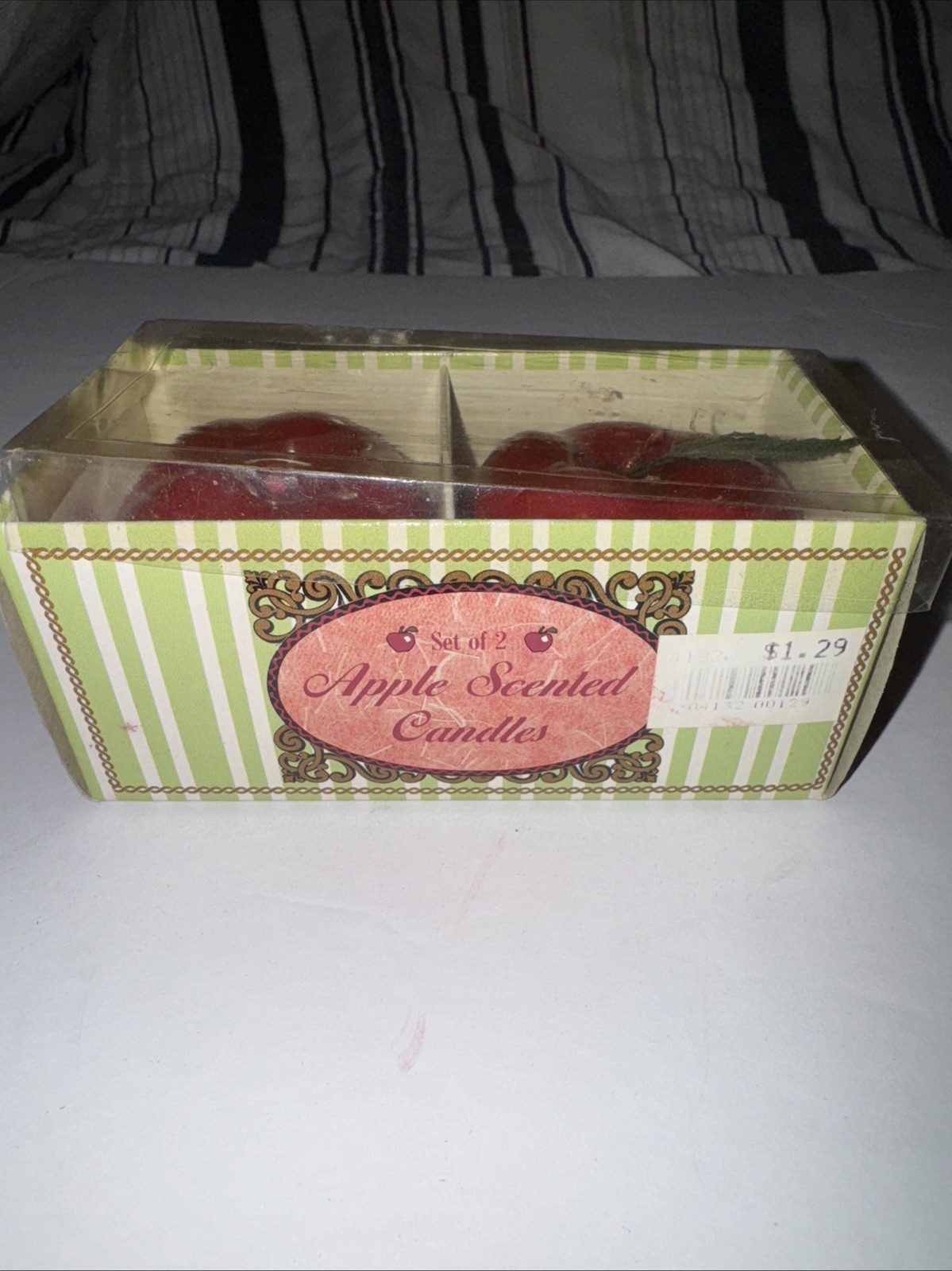 Assorted Apple Scented Taper and Votive Candles Variety Lot