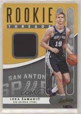 2019 Panini Absolute Memorabilia Rookie Threads Level 1 Luka Samanic #RT-LSM 0en