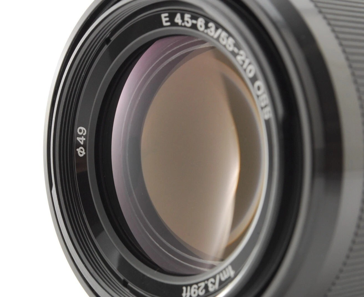 Mint w/Hood] Sony E 55-210mm f/4.5-6.3 OSS Zoom Lens SEL55210
