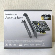 Creative Sound Blaster Audigy Fx V2 PCIe Sound Card New Boxed Sealed