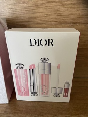 Dior Addict Essentials 3-teiliges Set Lip Glow, Lip Maximizer & Mini Lip 001 Pink