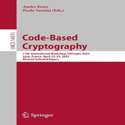 Code-Based Cryptography 11th International Workshop CBCrypto 2023