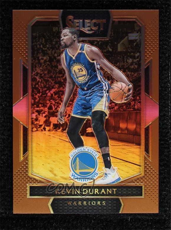 2016-17 Panini Select Courtside Copper Prizm 45/49 Kevin Durant #207 m9g