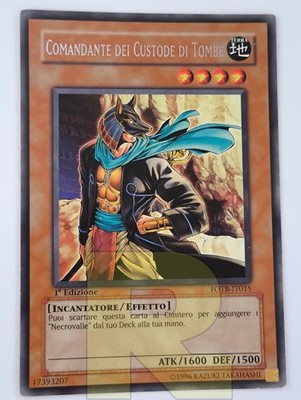 Kommandant der Grabwächter  Rare  FOTB-IT015  1. Auflage. Italiano  EX+