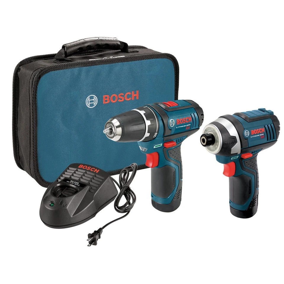Bosch CLPK22120RT 12V Max Li-Ion 2-Tool Combo Kit Certified Refurbished - Image 2 of 4