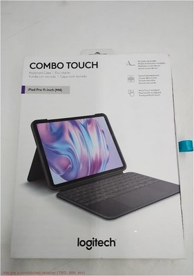 Logitech Combo Touch Keyboard Case for iPad Pro 11-inch (M4 & M5) - Graphite