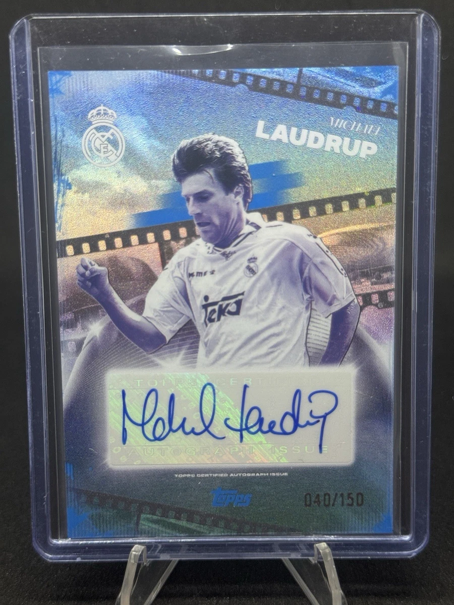 Michael Laudrup Autographed Soccer Sports Trading Cards