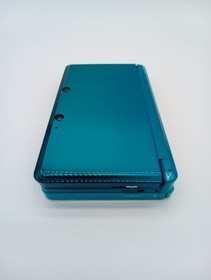 Nintendo 3DS Aqua Blue Handheld System with Box Charger &ndash; Excellent Condition