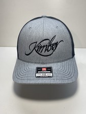  Kimber Guns Firearms Logo Gray/Black Mesh Ri...