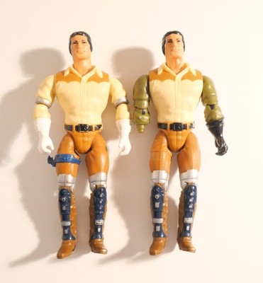Mattel - 2x MARSHALL BRAVESTARR -  Vintage 1986 Action Figur - Ersatzteilspender