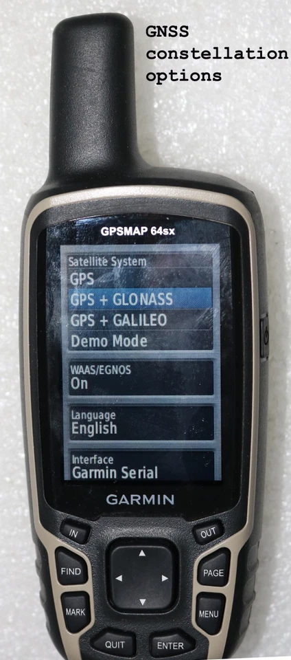 (1) Garmin GPSMap 64sx NIB, Optional Rchg Bat; BIOS 3.10 w 18GB Maps on 32GB µSD - Image 4 of 4